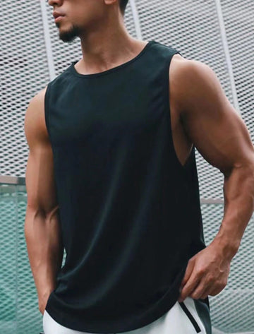 Casual Men’s Tank Top – Breathability & Shape-Enhancement – Shirtech