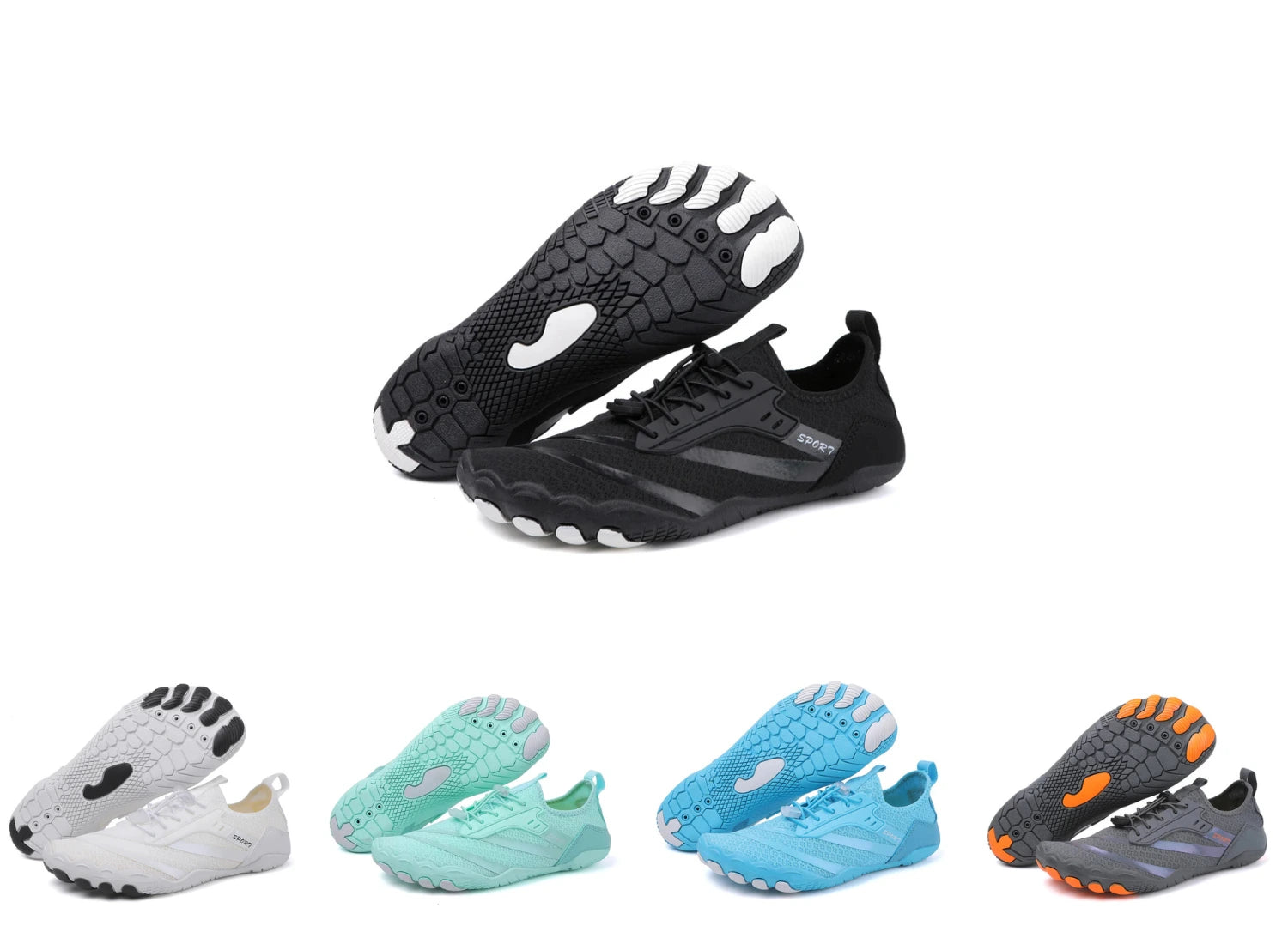 Hybrid Shoes - Breathable and Lightweight Comfort - AquaTrail Pulse