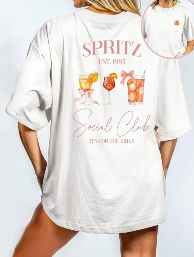 Social Club women's T-shirt – super comfy and flattering fit - Shirtz