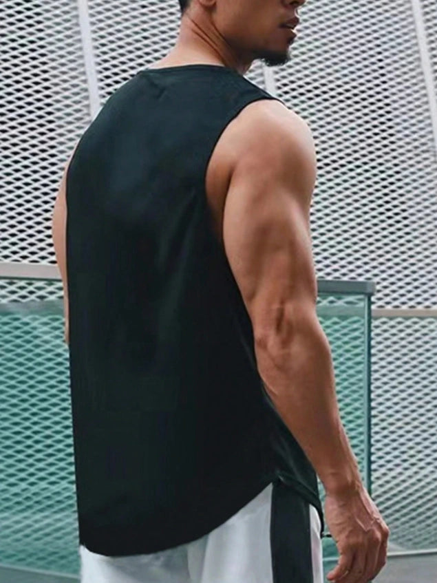 Casual Men’s Tank Top – Breathability & Shape-Enhancement – Shirtech